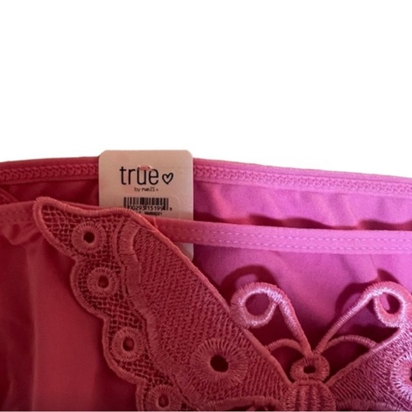 Free True Rue Pink Butterfly Panties (L) - Picture 2 of 3